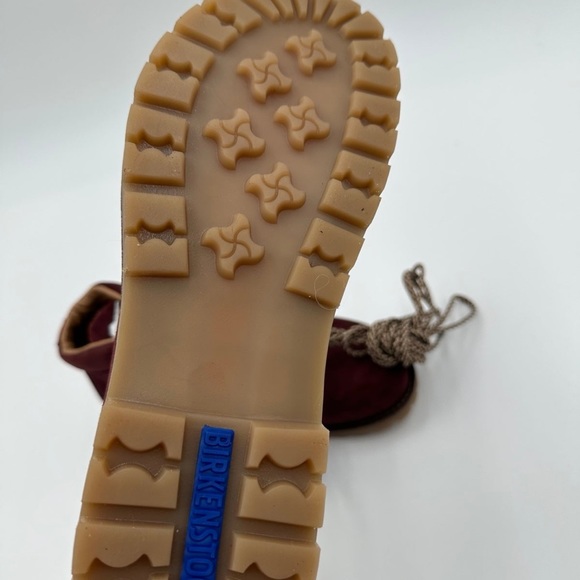 😍😍😍Birkensrock ochre suede boots sold out  in this maroon 37 L women’s - Picture 10 of 10